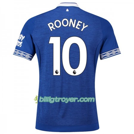 Billige Fotballdrakter Everton Rooney 10 Hjemmedraktsett 2018/19 Kortermet